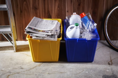 Organized furniture clearance process in a Ruislip home